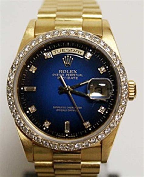 rolex 15000 blue face 1970s|Rolex presidential 1970s.